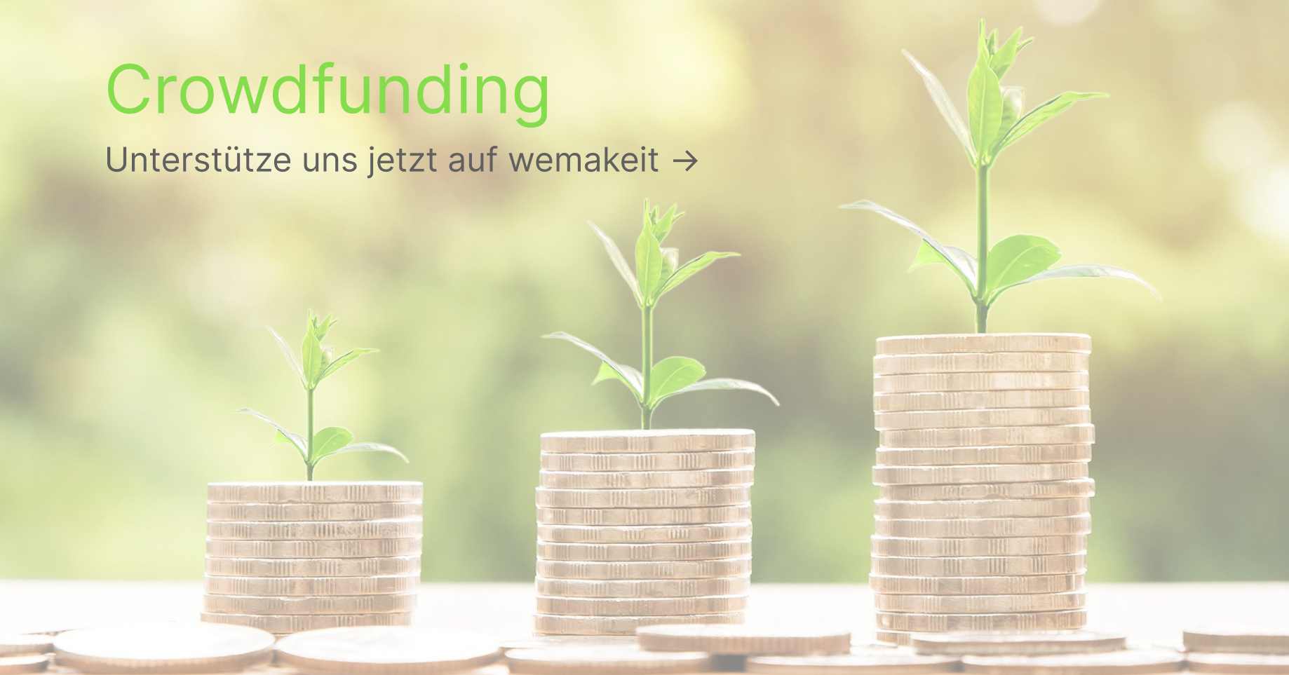 Crowdfunding auf wemakeit